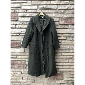 Green Vintage 16W Wool Jacket